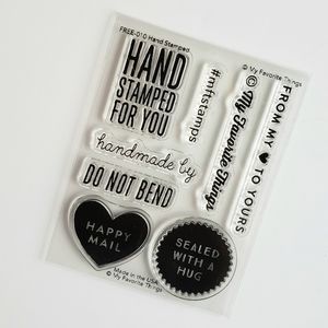 My Favorite Things MFT Stamp